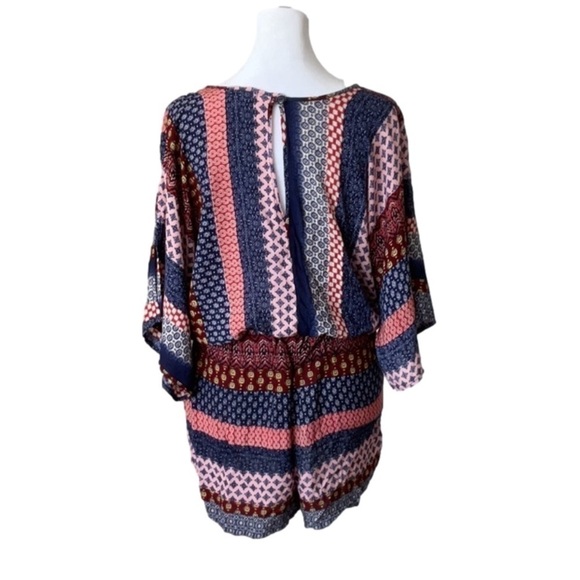 Venus Boho Flutter Sleeve Romper - Picture 7 of 14